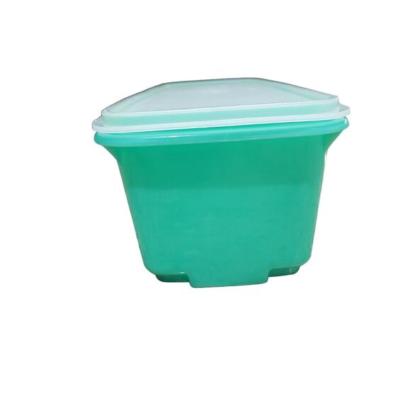 Tupperware Celery Vegetable Crisper Bread Keeper Saver Jadeite Green (vintage) - Picture 5 of 16